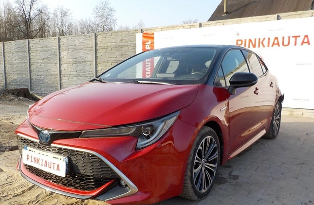 Toyota Corolla cena 53900 przebieg: 61256, rok produkcji 2019 z Pabianice małe 667